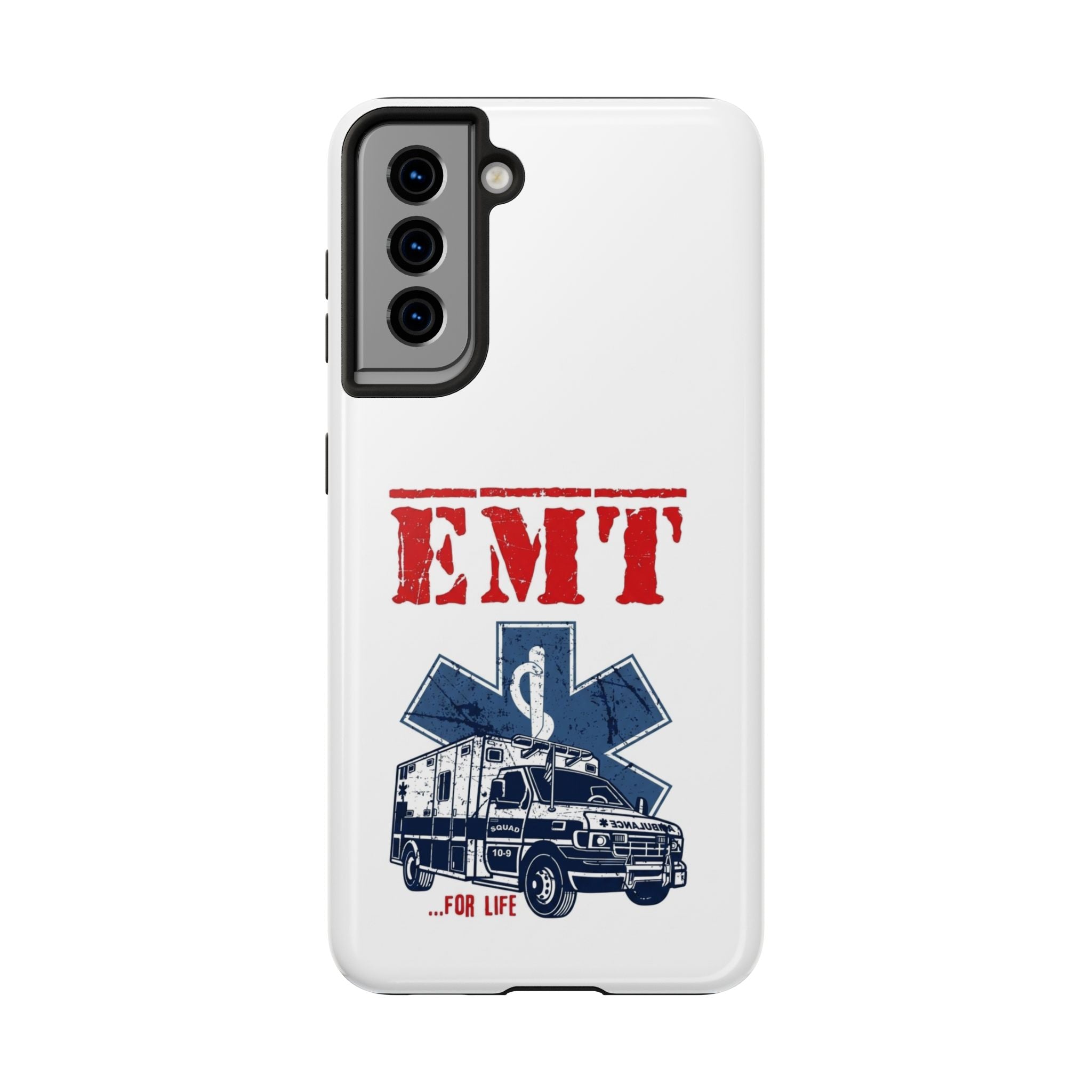EMT ambulance graphic Phone Case | Emergency Medical Technician design