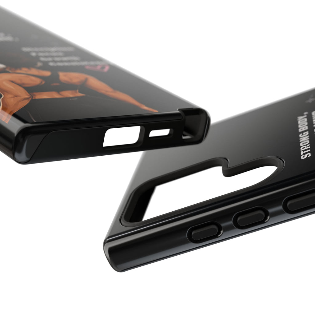 Strong Body, Strong Mind Phone Case — Motivational Fitness Protective Case