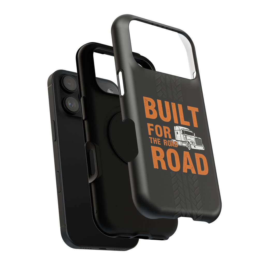 Phone Case — "Built for the Road" Truck Tire-Track Impact-Resistant Case