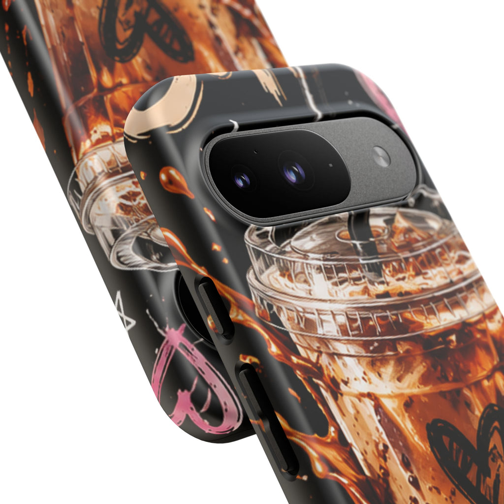 Iced Coffee Phone Case – 'Iced Coffee latte: Stylish Protective Case