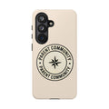 Parent Community Tough Phone Case — Durable Compass Logo Protective Cover