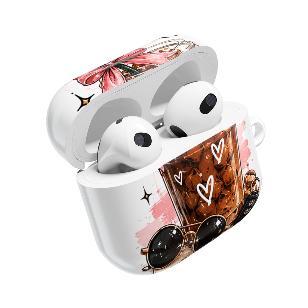 AirPod Case — Iced Coffee Is My Person Cute Graphic Protective Case