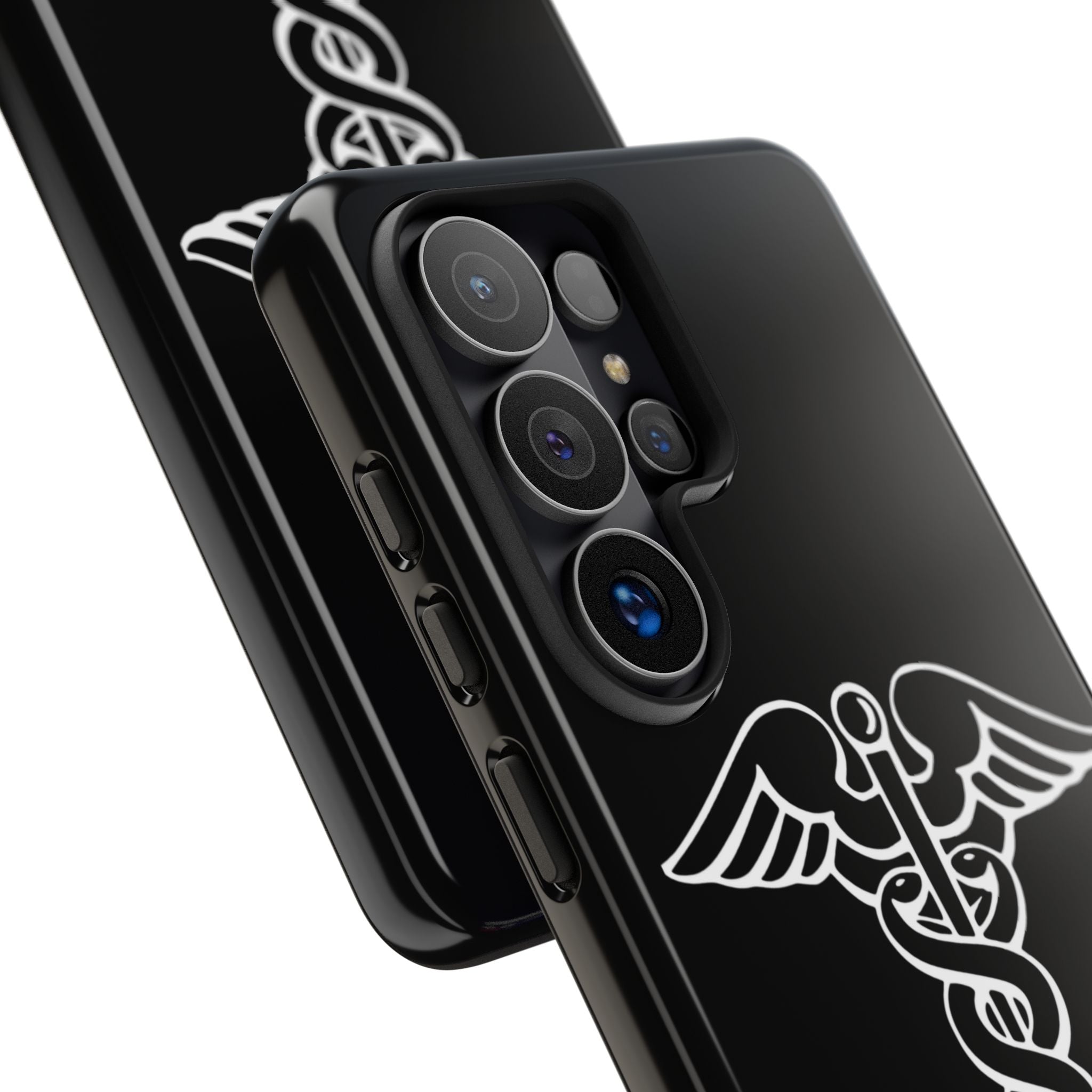 Medical Caduceus Phone Case — "Where Science Meets Compassion" Protective iPhone Cover