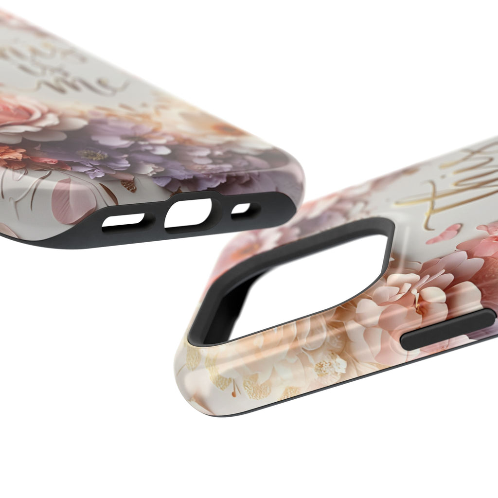 Floral "This Is Me" Phone Case — Impact-Resistant Floral Protective Cover