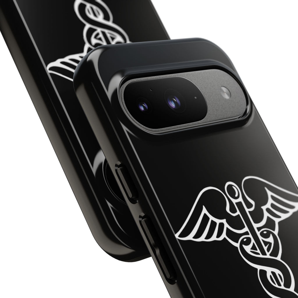 Medical Caduceus Phone Case — "Where Science Meets Compassion" Protective iPhone Cover