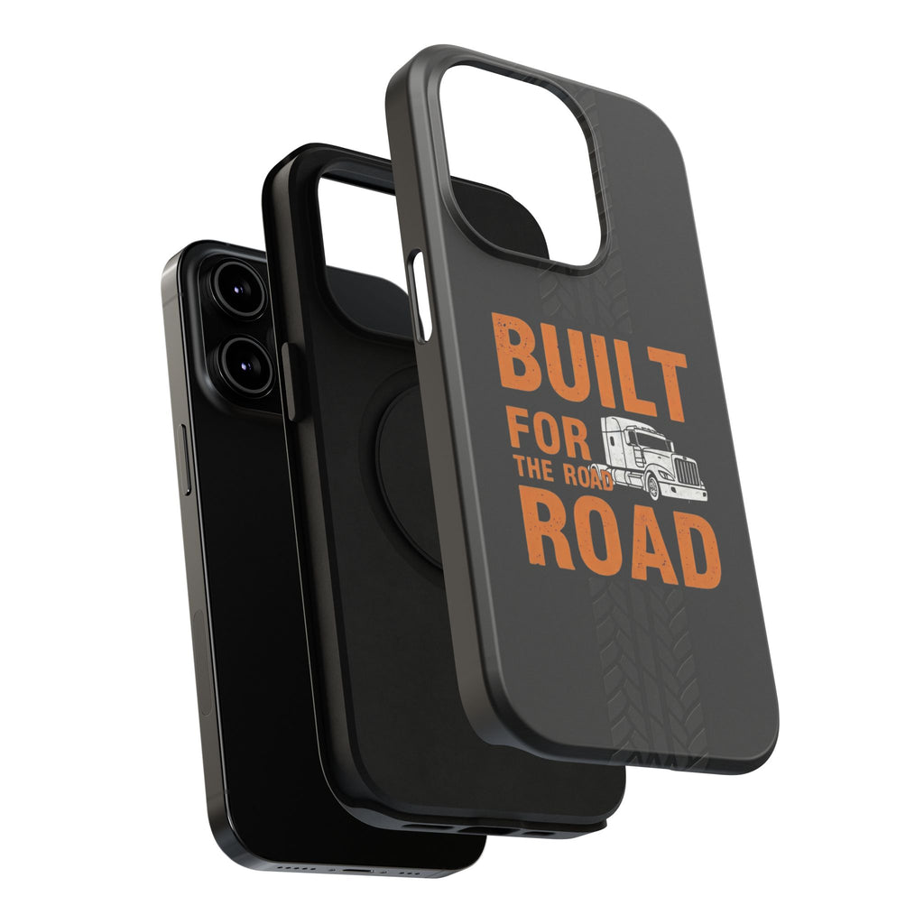 Phone Case — "Built for the Road" Truck Tire-Track Impact-Resistant Case