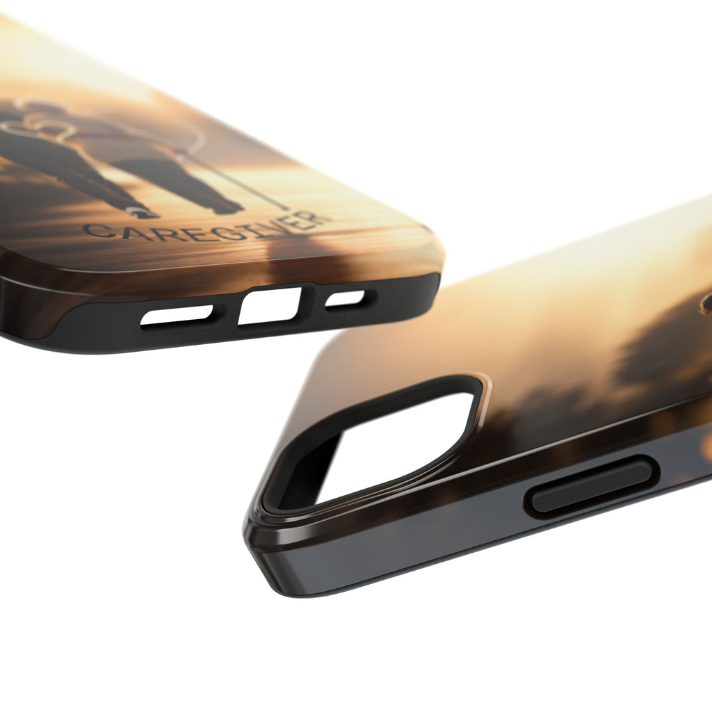 Caregiver Phone Case — Impact-Resistant Protective Case with Heart Design