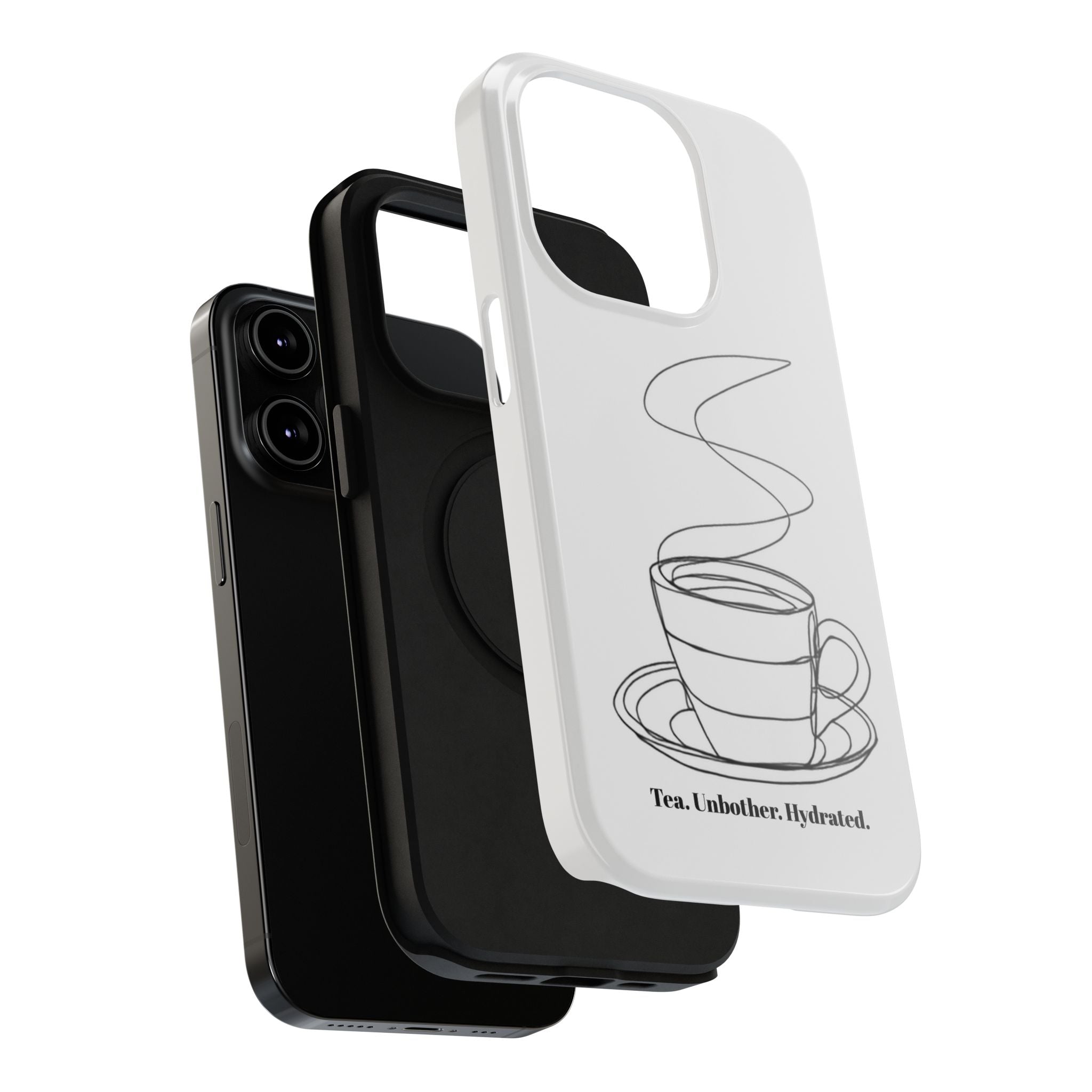 Tea Unbothered Hydrated Phone Case — Impact-Resistant