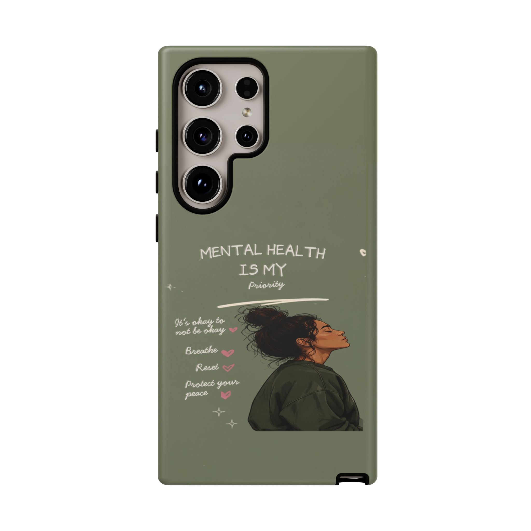 Mental Health Is My Priority Phone Case — Inspirational Protective iPhone Cover