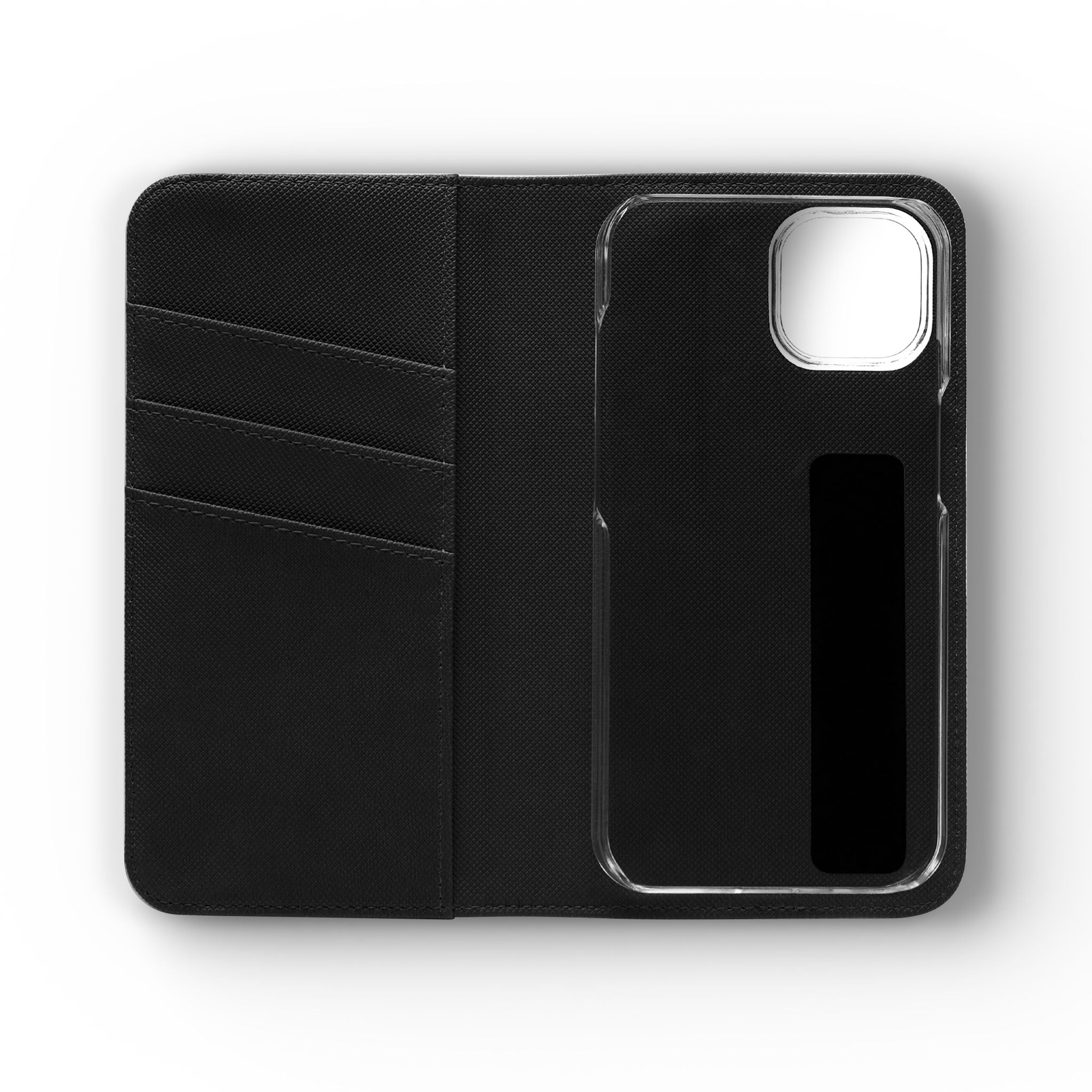 Cute Coffee & Latte Flip Phone Case – Cozy Boba & Dessert Wallet Cover