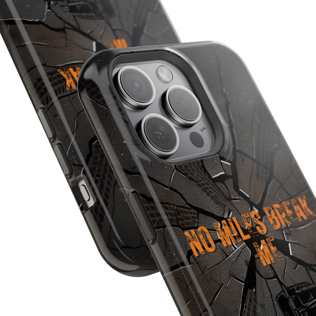 Phone Case — Fiery Semi Truck Magnetic Impact-Resistant Case