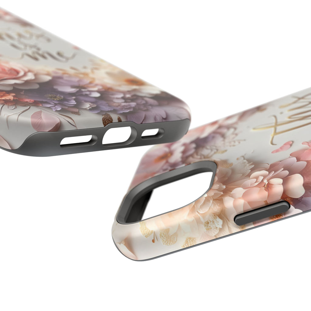 Floral "This Is Me" Phone Case — Impact-Resistant Floral Protective Cover