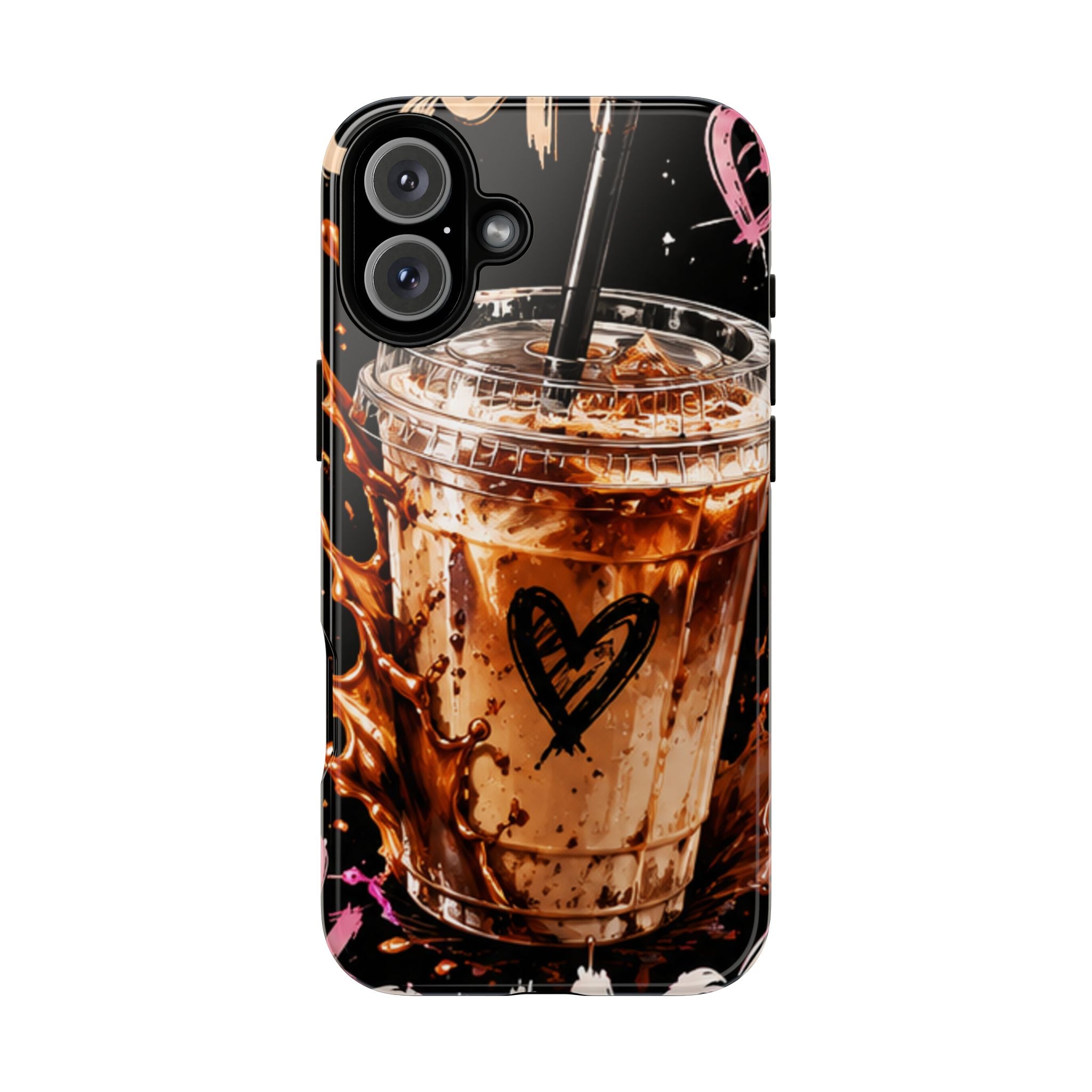 Iced Coffee Phone Case – 'Iced Coffee latte: Stylish Protective Case