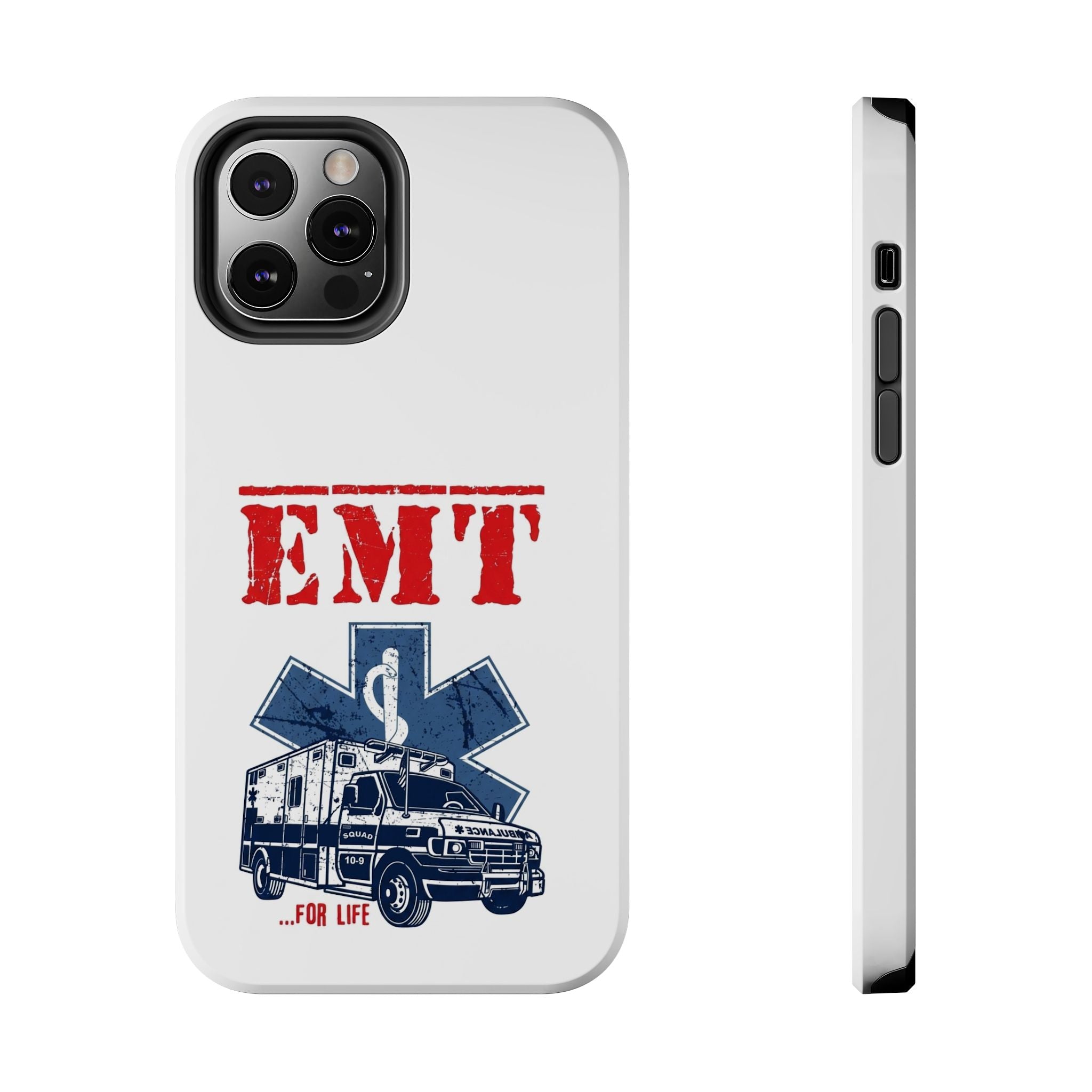 EMT ambulance graphic Phone Case | Emergency Medical Technician design