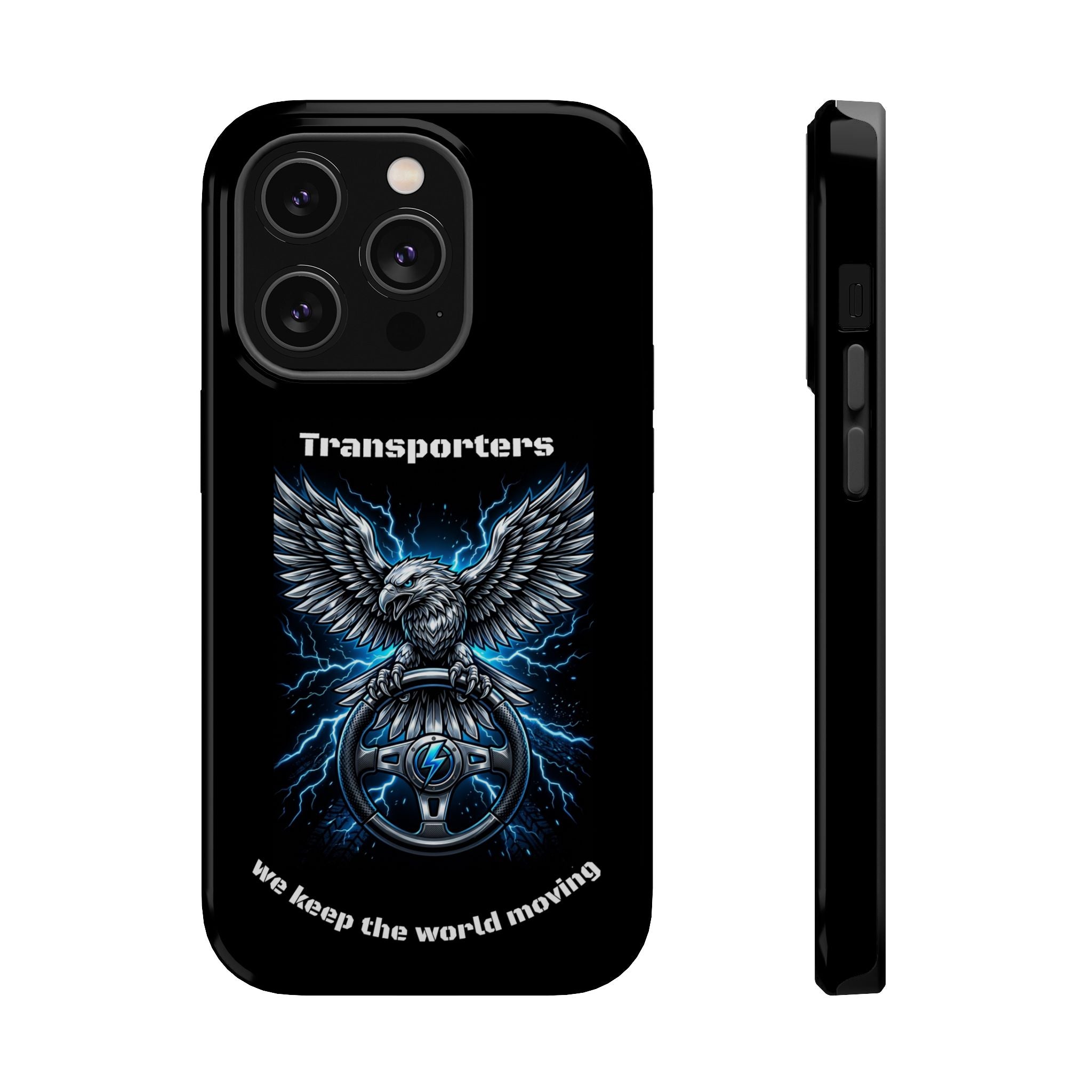 Electric Raven Magnetic Phone Case — Impact‑Resistant Protective Cover