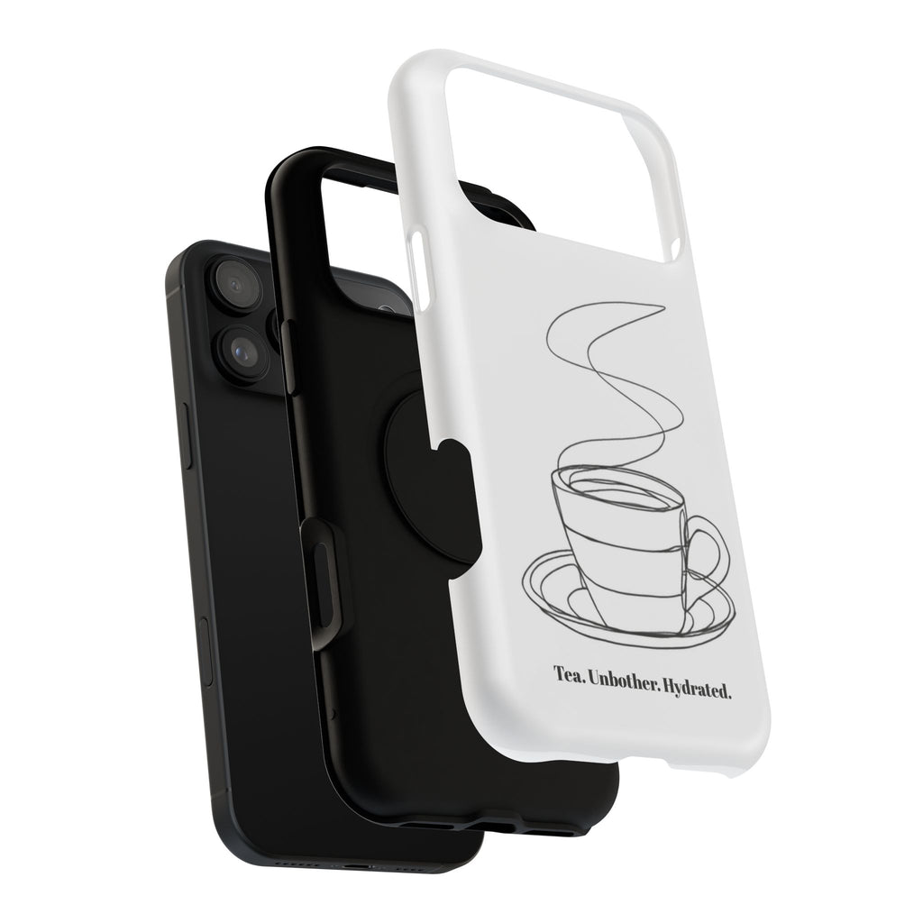 Tea Unbothered Hydrated Phone Case — Impact-Resistant