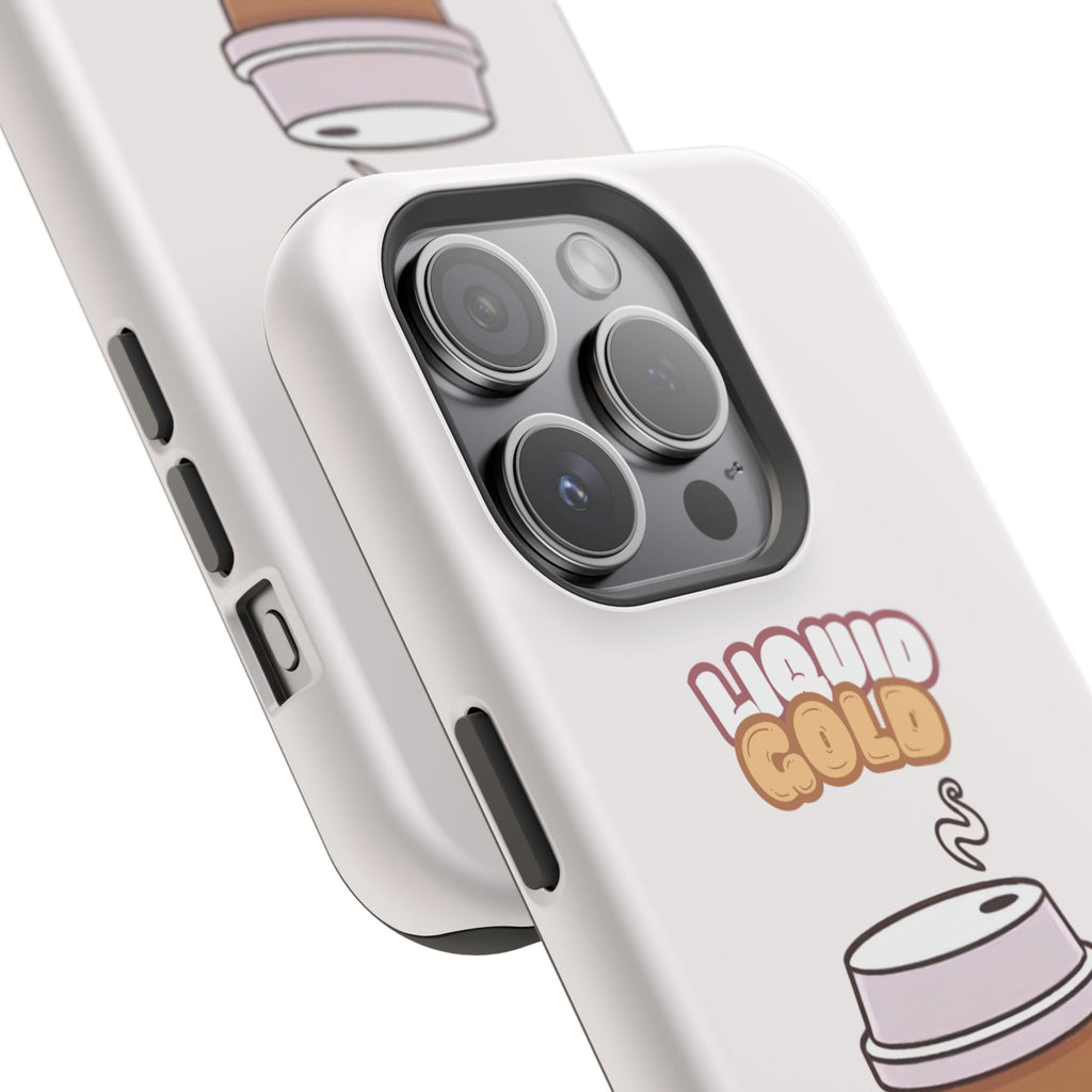 Coffee Cup Phone Case – “Liquid Gold” Cute Kawaii Espresso Impact-Resistant Case