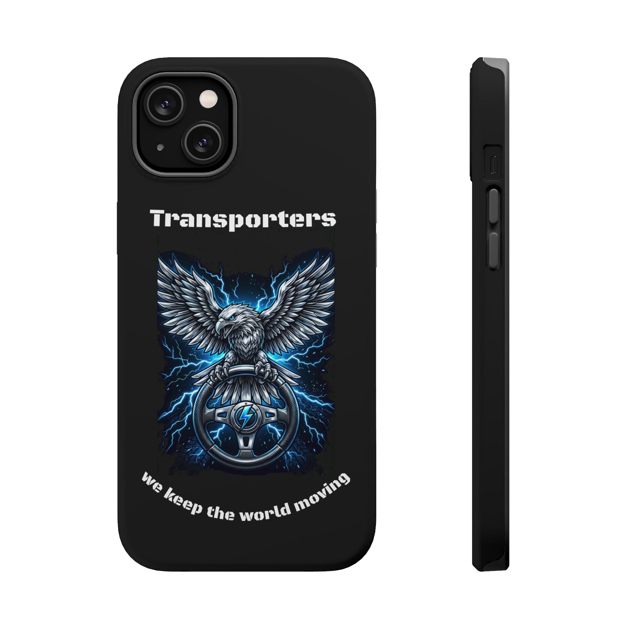 Electric Raven Magnetic Phone Case — Impact‑Resistant Protective Cover
