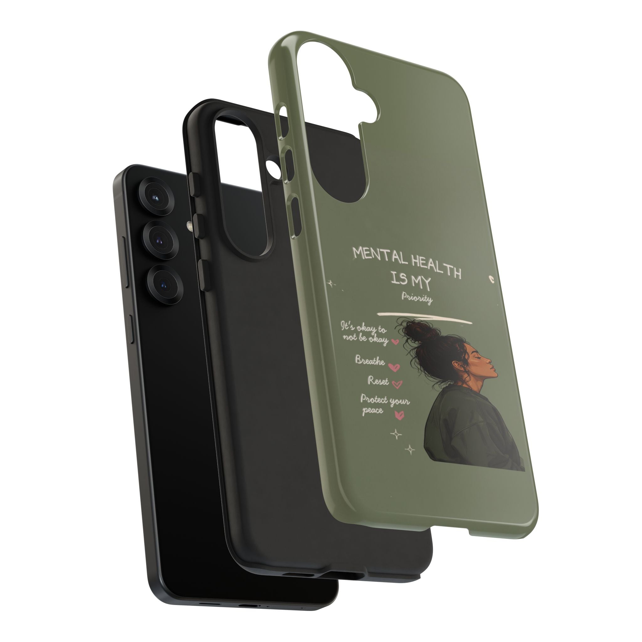 Mental Health Is My Priority Phone Case — Inspirational Protective iPhone Cover