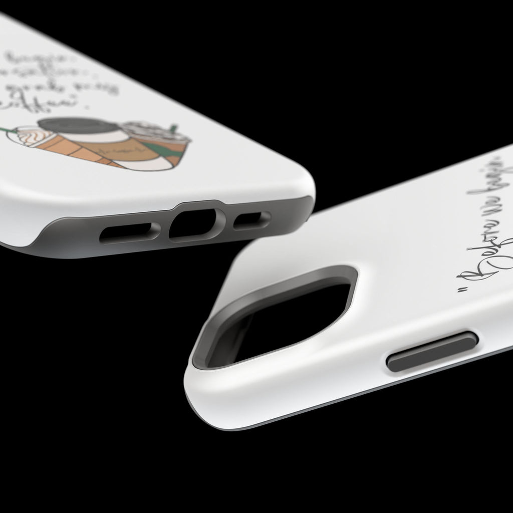 Coffee Quote Magnetic Impact-Resistant Phone Case