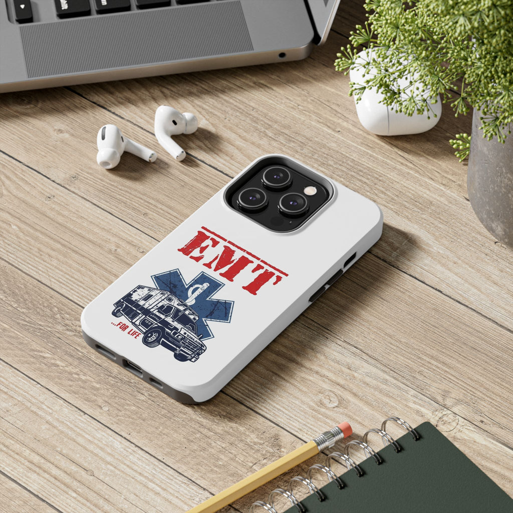 EMT ambulance graphic Phone Case | Emergency Medical Technician design