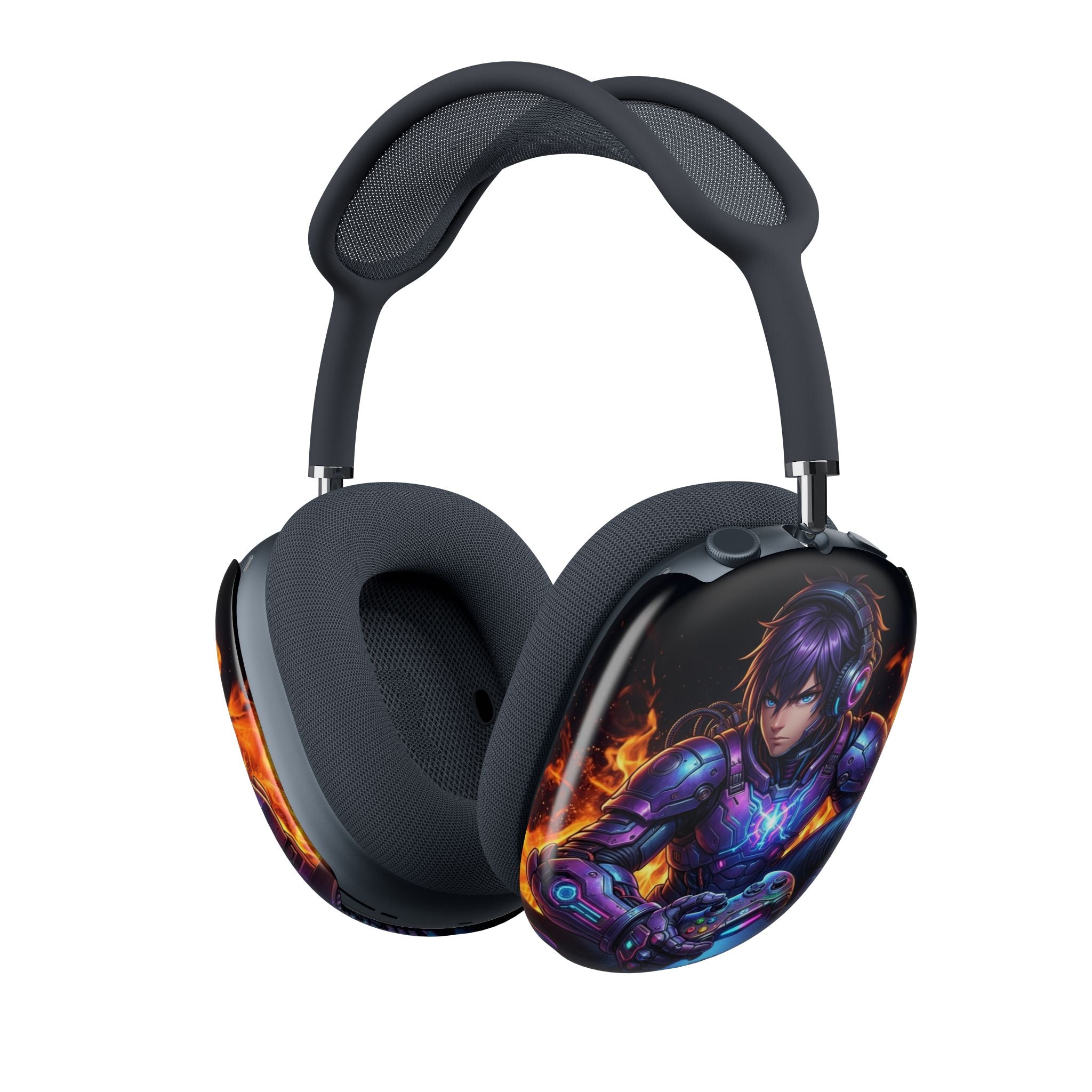 Gamer Cyber Warrior AirPods Max Shell Case