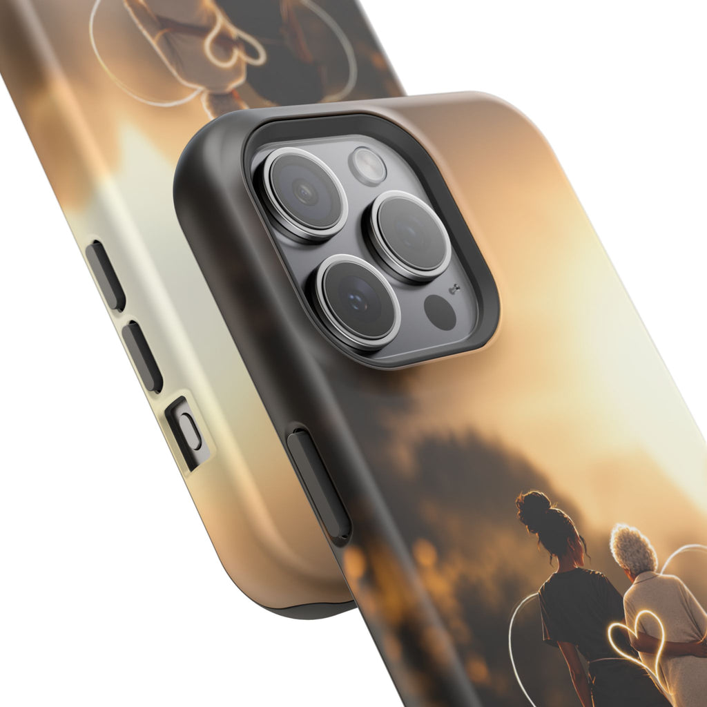 Caregiver Phone Case — Impact-Resistant Protective Case with Heart Design