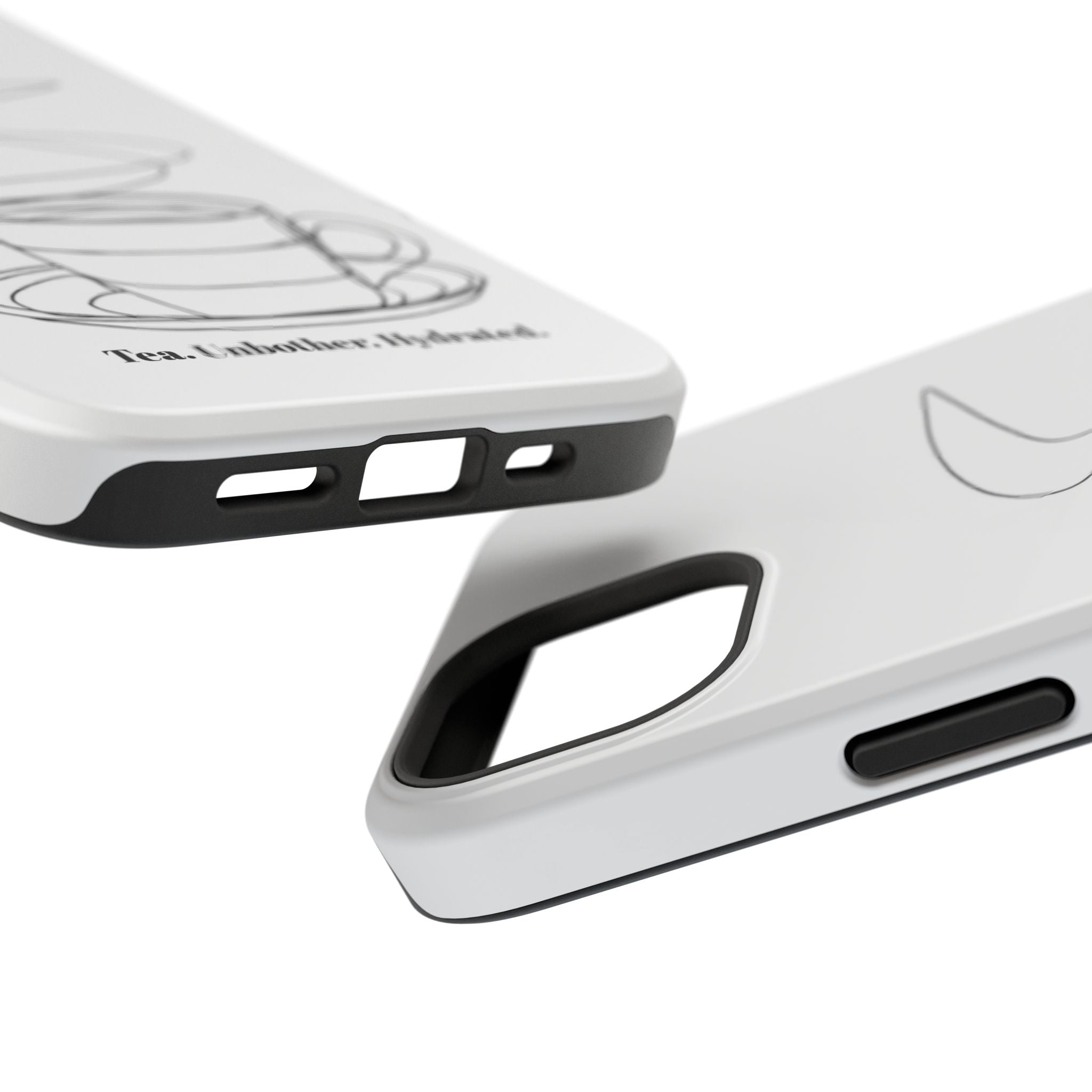 Tea Unbothered Hydrated Phone Case — Impact-Resistant