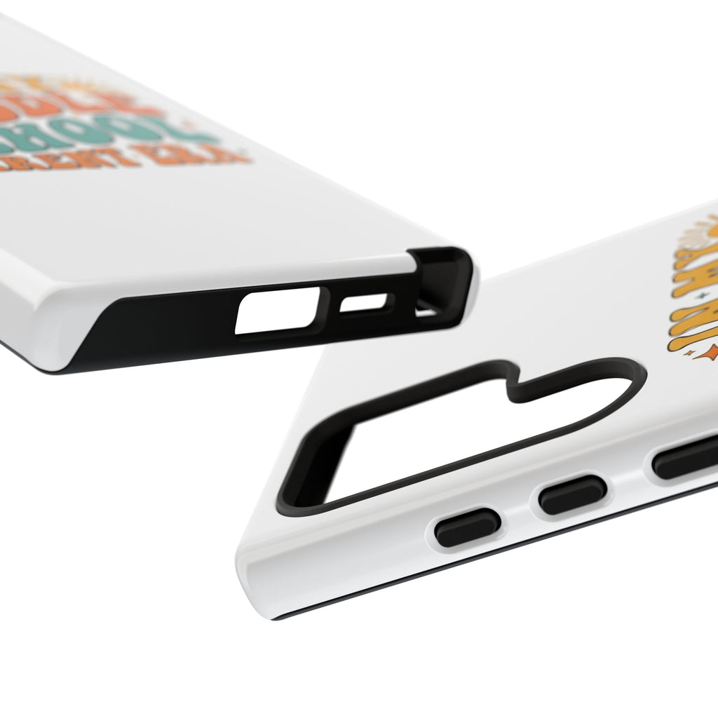 Middle School Parent Phone Case — "In My Middle School Parent Era" Retro Design