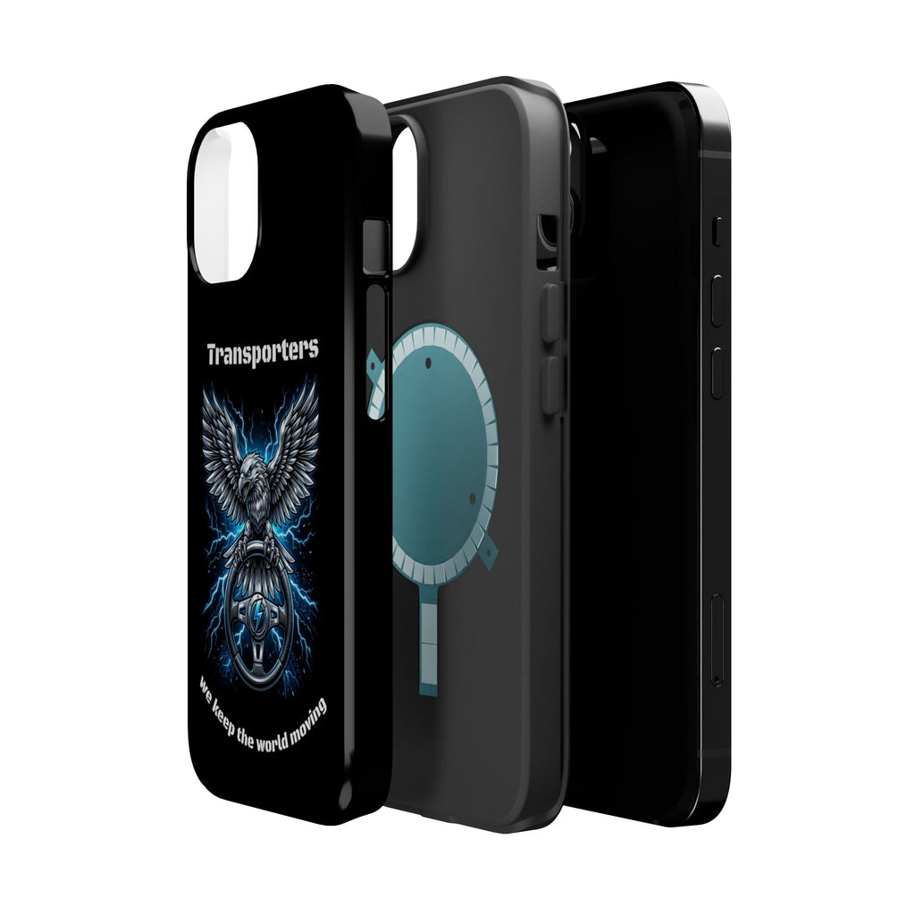 Electric Raven Magnetic Phone Case — Impact‑Resistant Protective Cover
