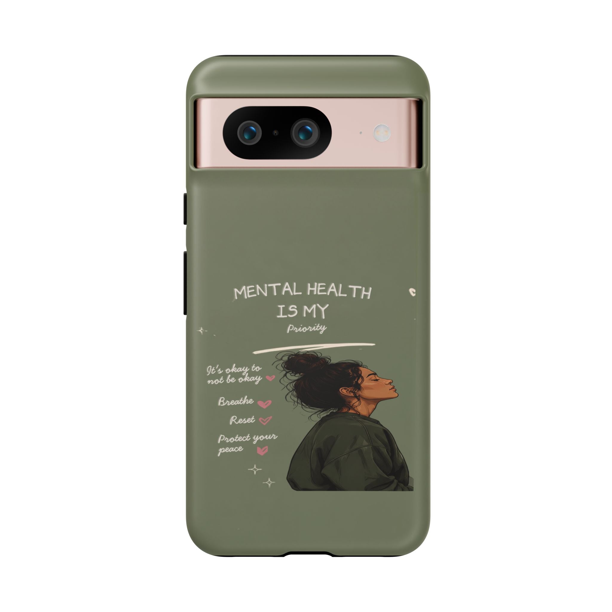 Mental Health Is My Priority Phone Case — Inspirational Protective iPhone Cover
