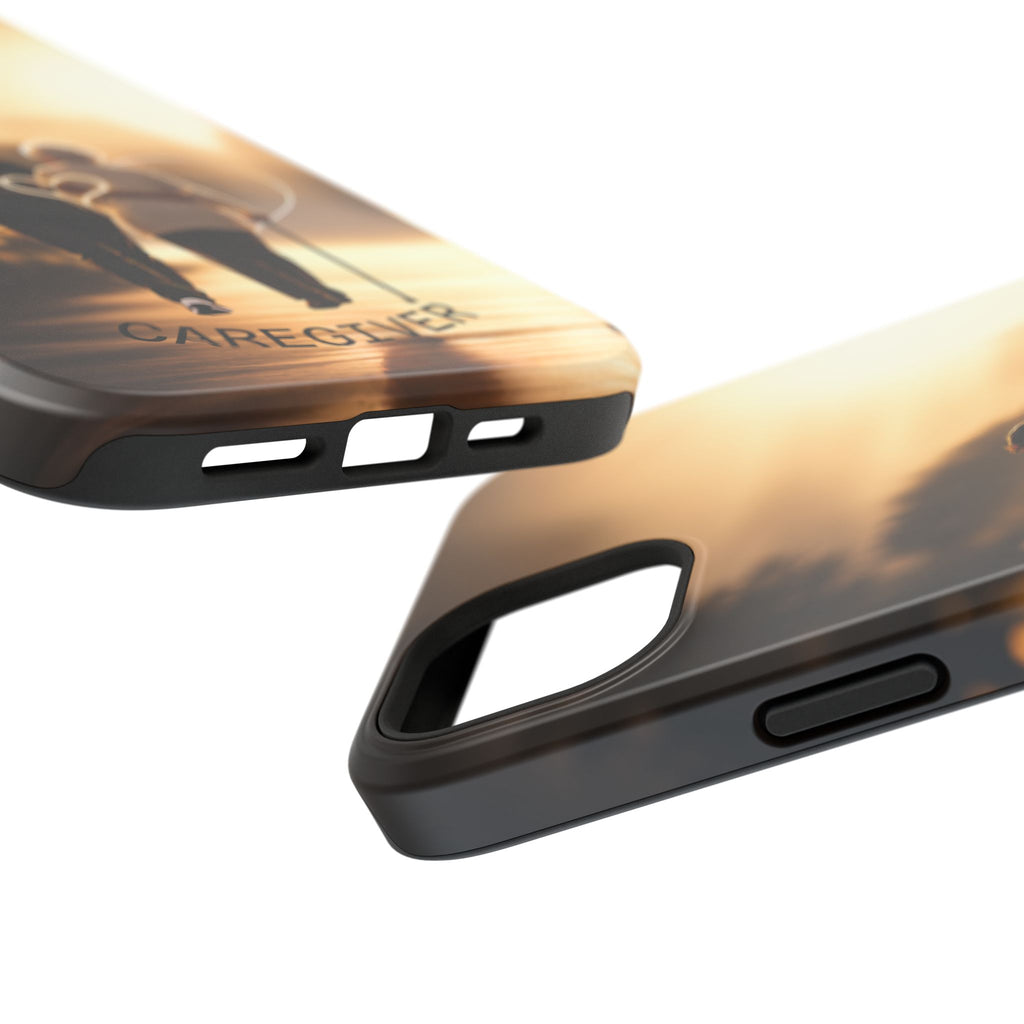 Caregiver Phone Case — Impact-Resistant Protective Case with Heart Design