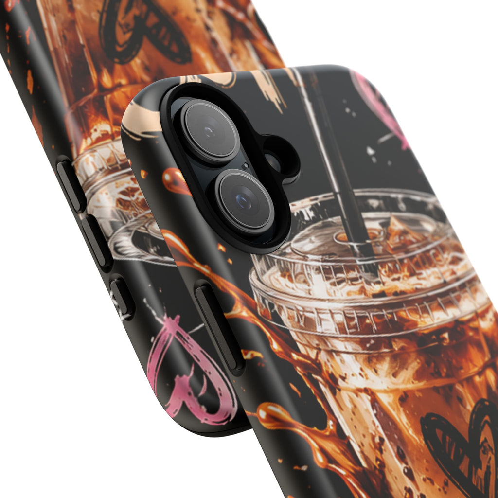 Iced Coffee Phone Case – 'Iced Coffee latte: Stylish Protective Case