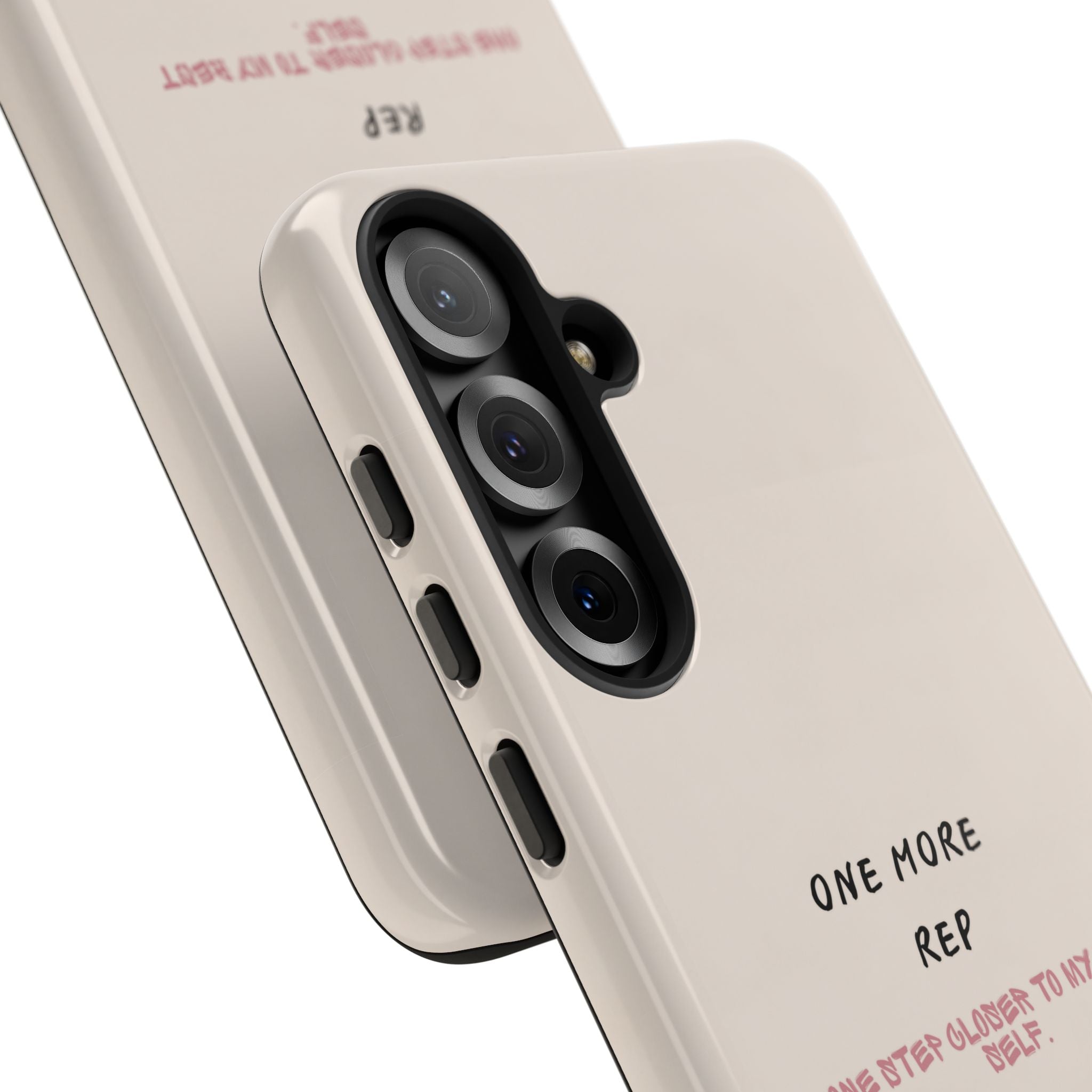 Gym Phone Case — "One More Rep" Workout Duffle & Sneakers Protective Case