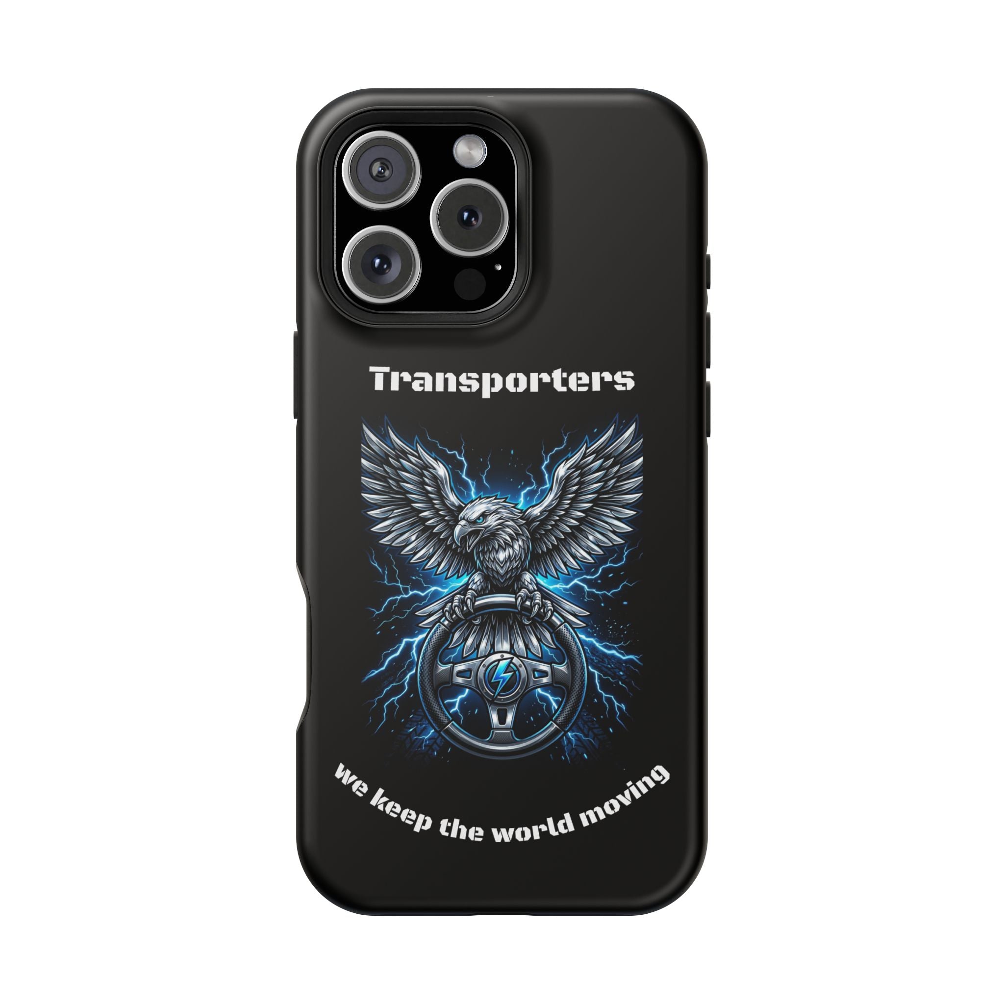 Electric Raven Magnetic Phone Case — Impact‑Resistant Protective Cover