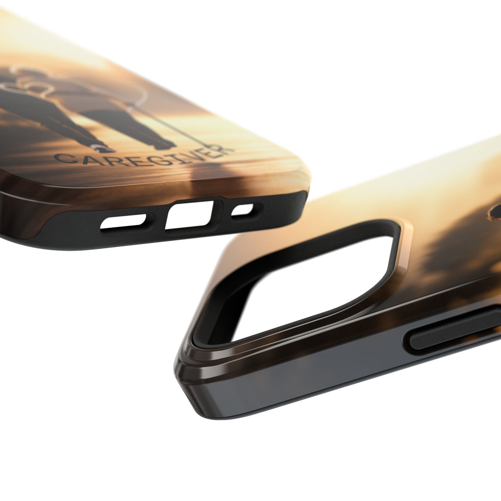 Caregiver Phone Case — Impact-Resistant Protective Case with Heart Design