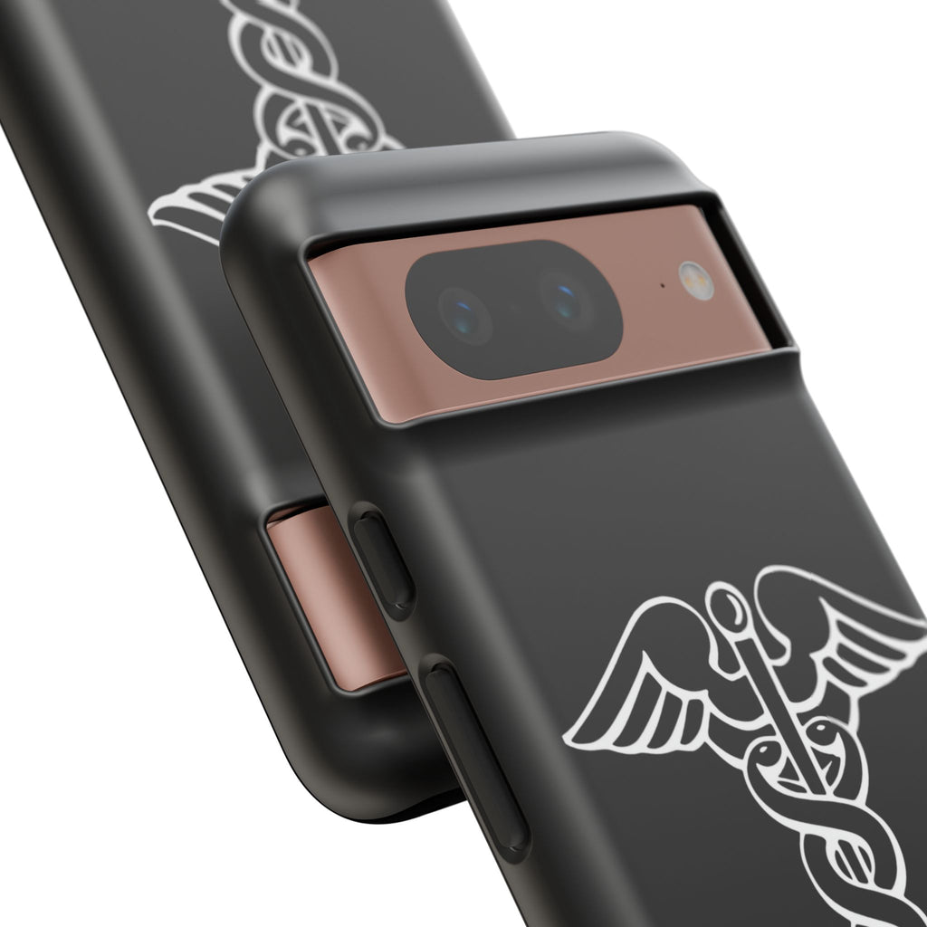 Medical Caduceus Phone Case — "Where Science Meets Compassion" Protective iPhone Cover