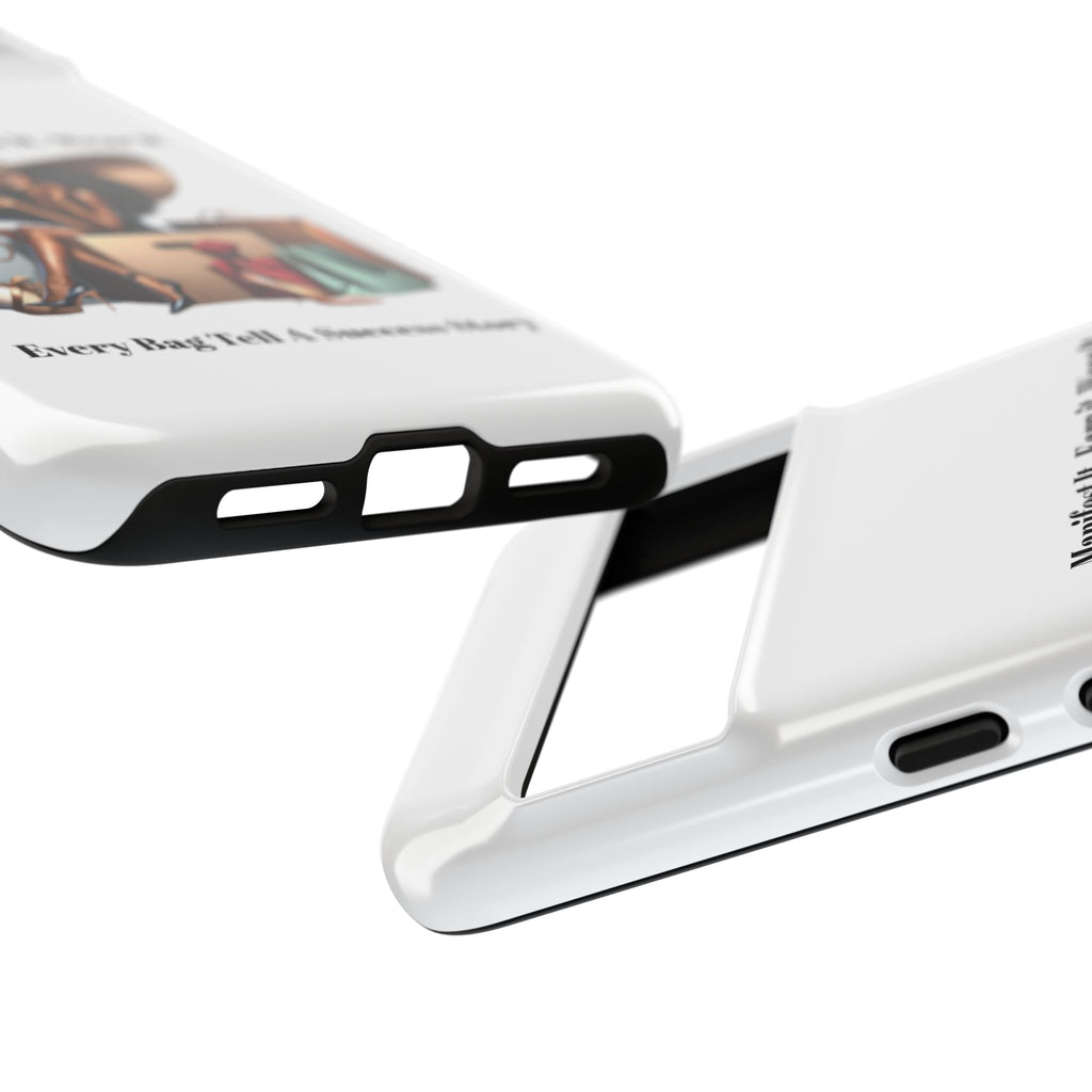 Phone Case - "Manifest It. Earn It. Wear It." Chic Shopper Design