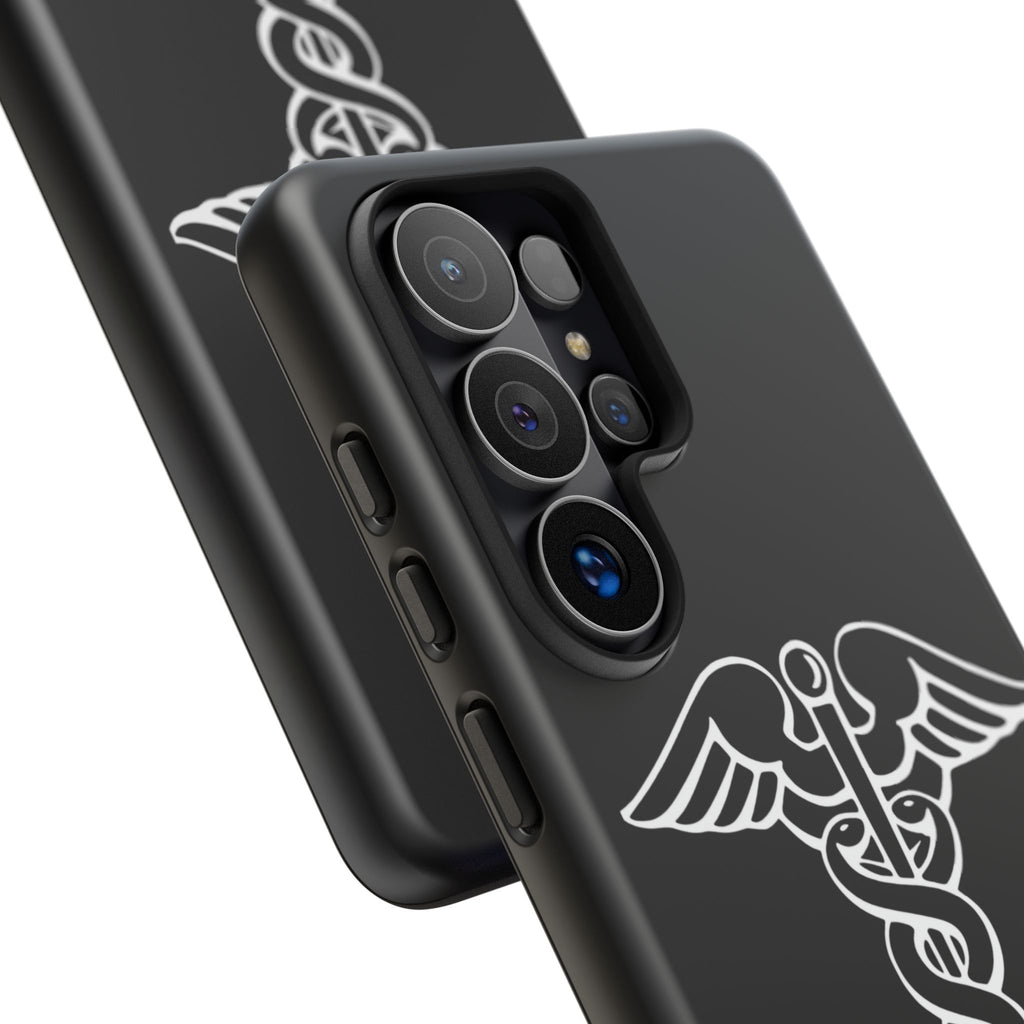 Medical Caduceus Phone Case — "Where Science Meets Compassion" Protective iPhone Cover