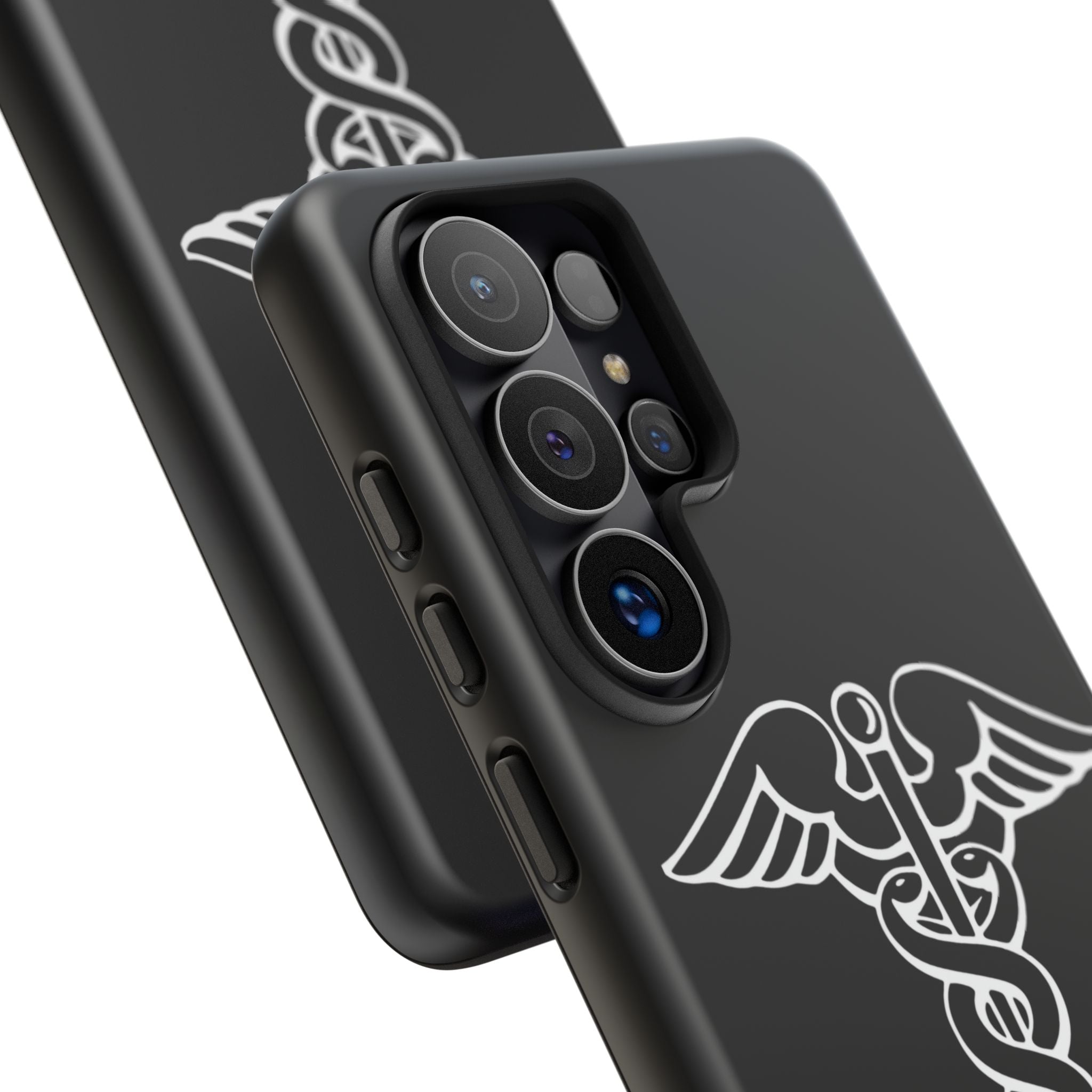 Medical Caduceus Phone Case — "Where Science Meets Compassion" Protective iPhone Cover