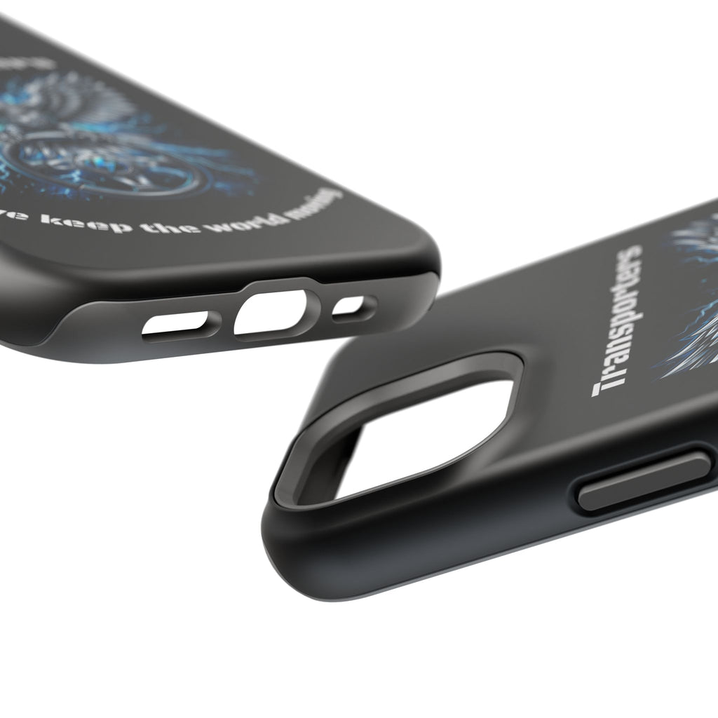 Electric Raven Magnetic Phone Case — Impact‑Resistant Protective Cover