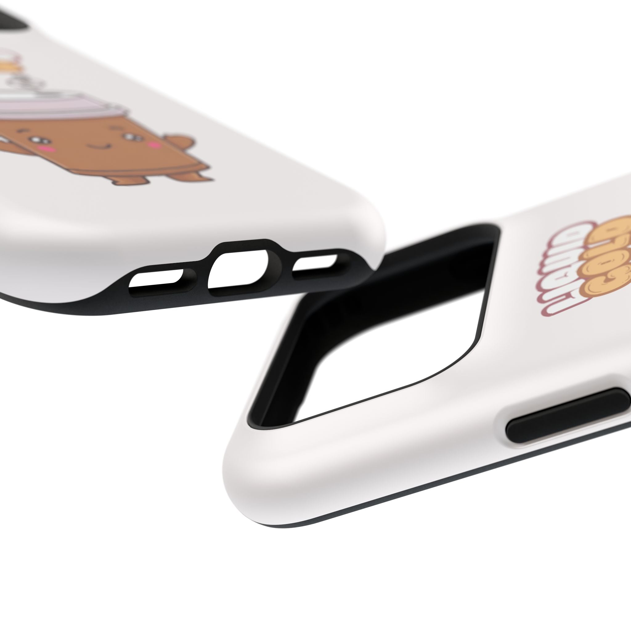 Coffee Cup Phone Case – “Liquid Gold” Cute Kawaii Espresso Impact-Resistant Case