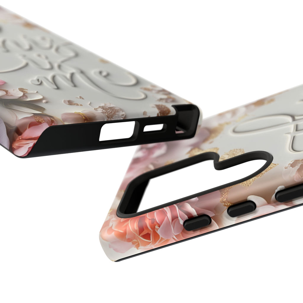 Phone Case — "This Is Me" Floral Tough Case