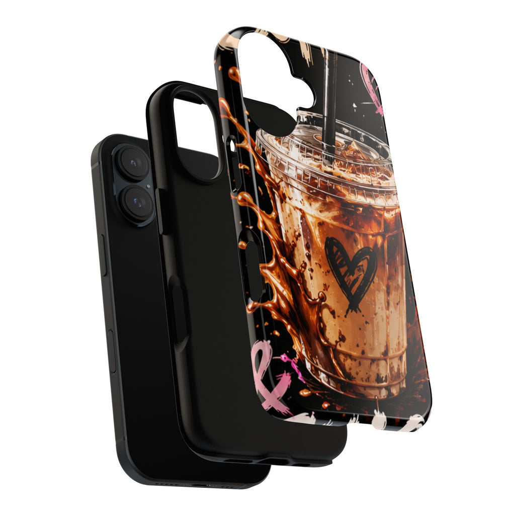 Iced Coffee Phone Case – 'Iced Coffee latte: Stylish Protective Case