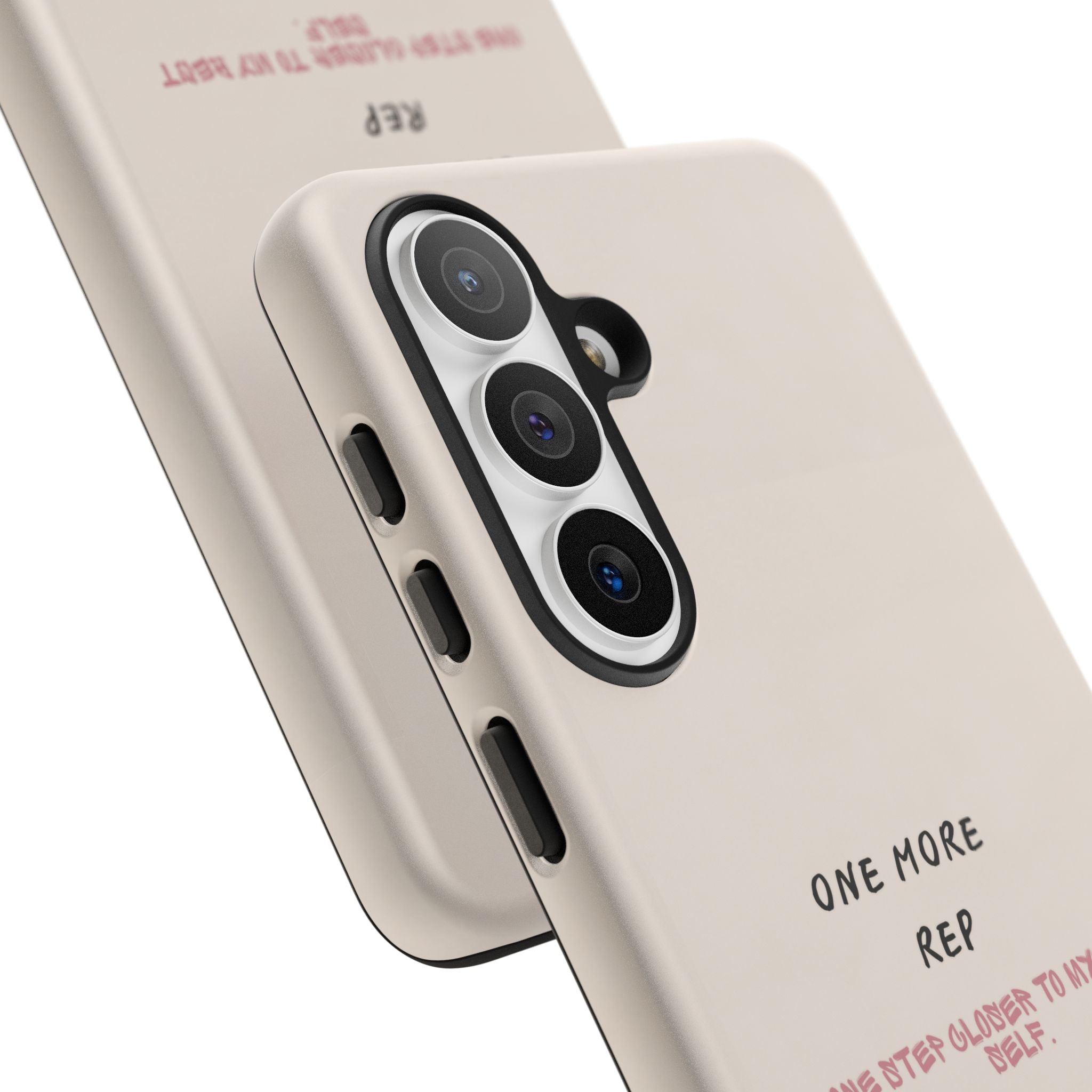 Gym Phone Case — "One More Rep" Workout Duffle & Sneakers Protective Case