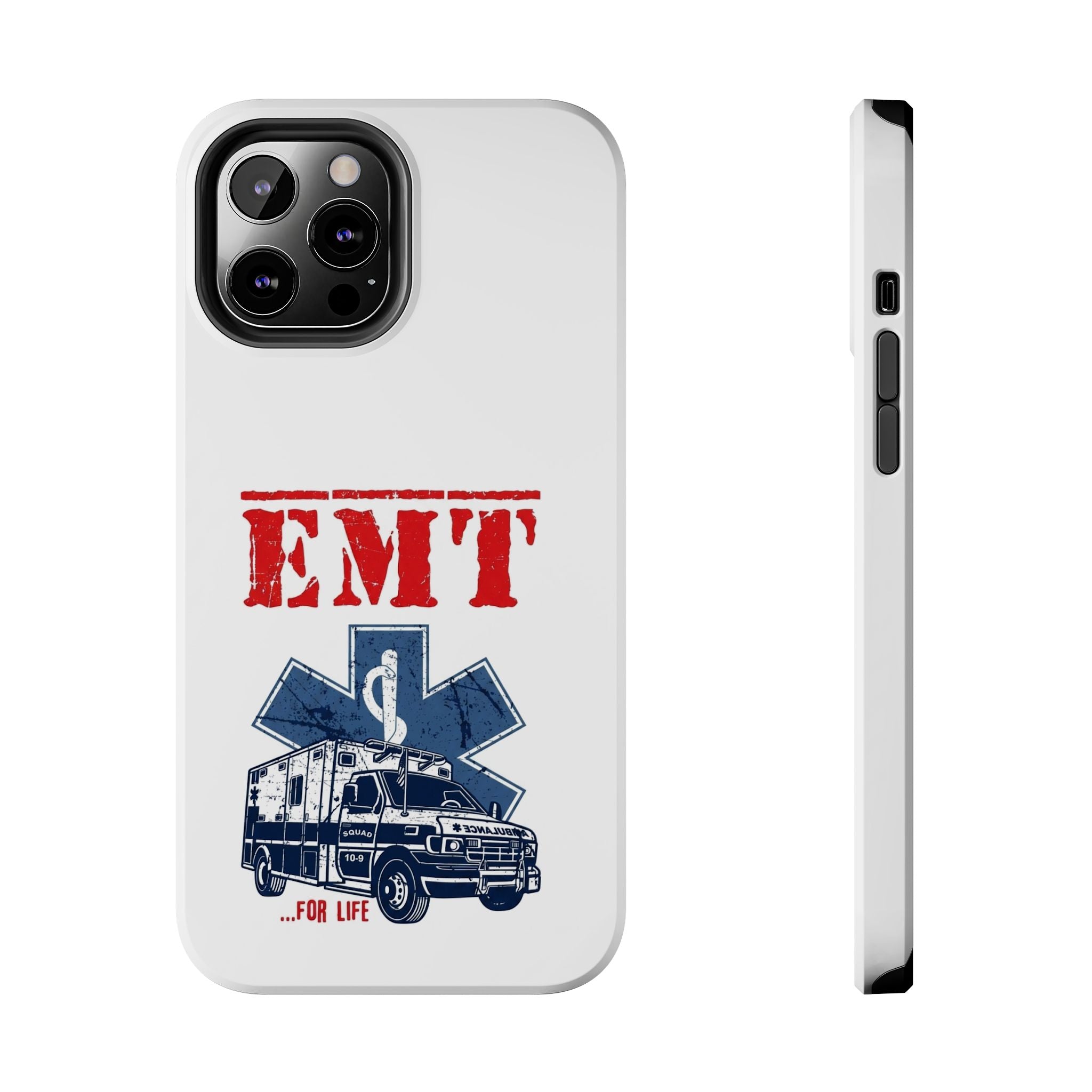 EMT ambulance graphic Phone Case | Emergency Medical Technician design
