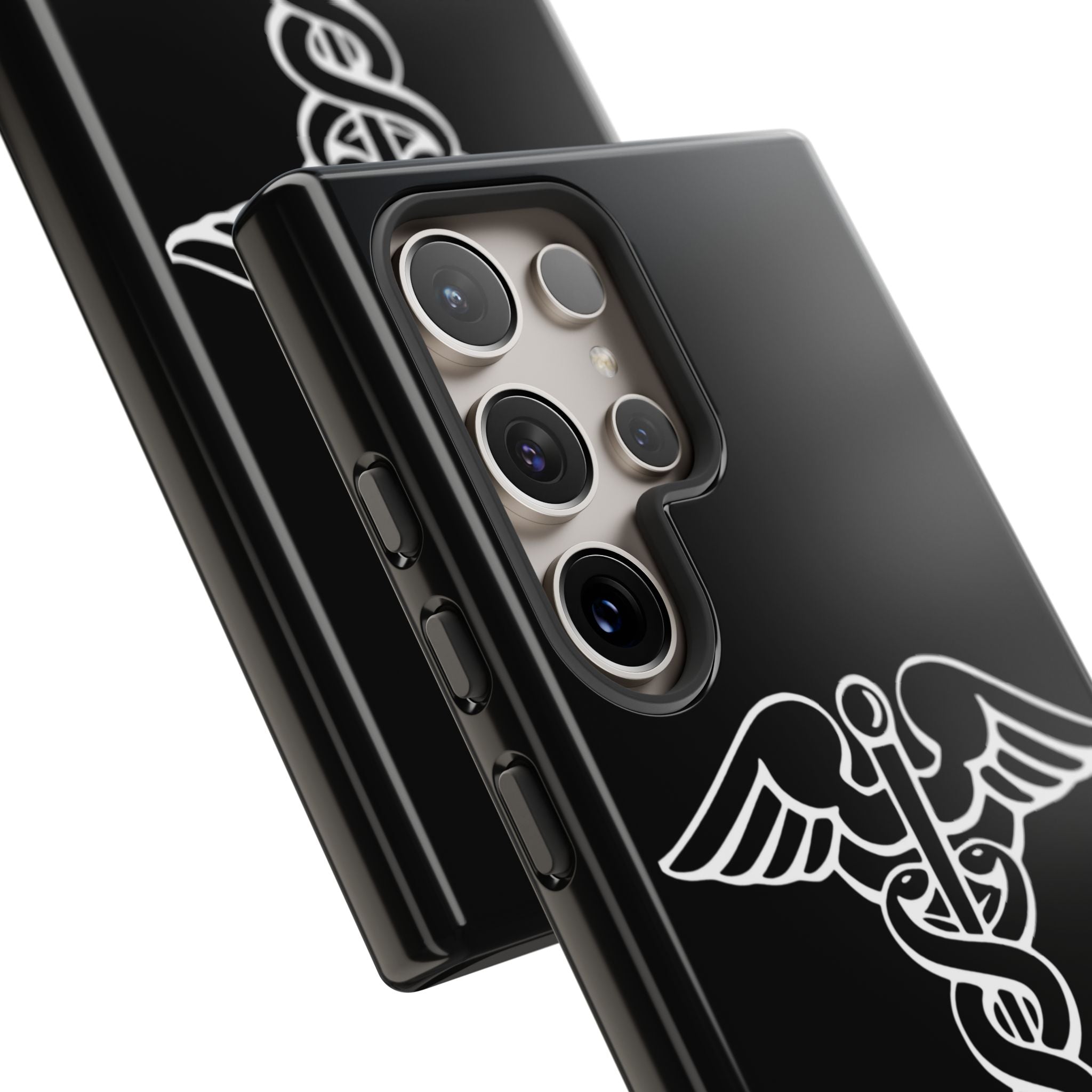 Medical Caduceus Phone Case — "Where Science Meets Compassion" Protective iPhone Cover