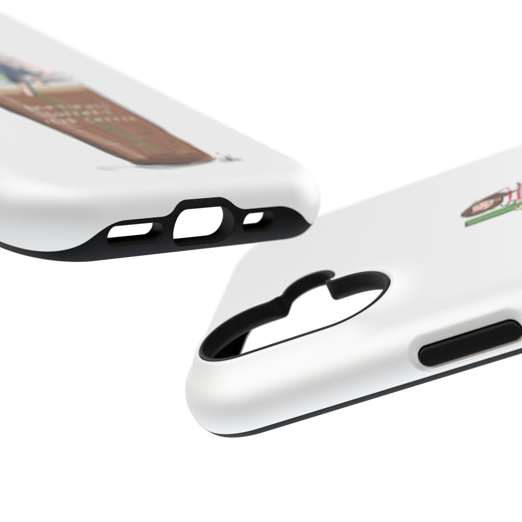 Iced Coffee & Me Phone Case — Cute Illustration 'Emotional Support Iced Coffee' Impact-Resistant Case