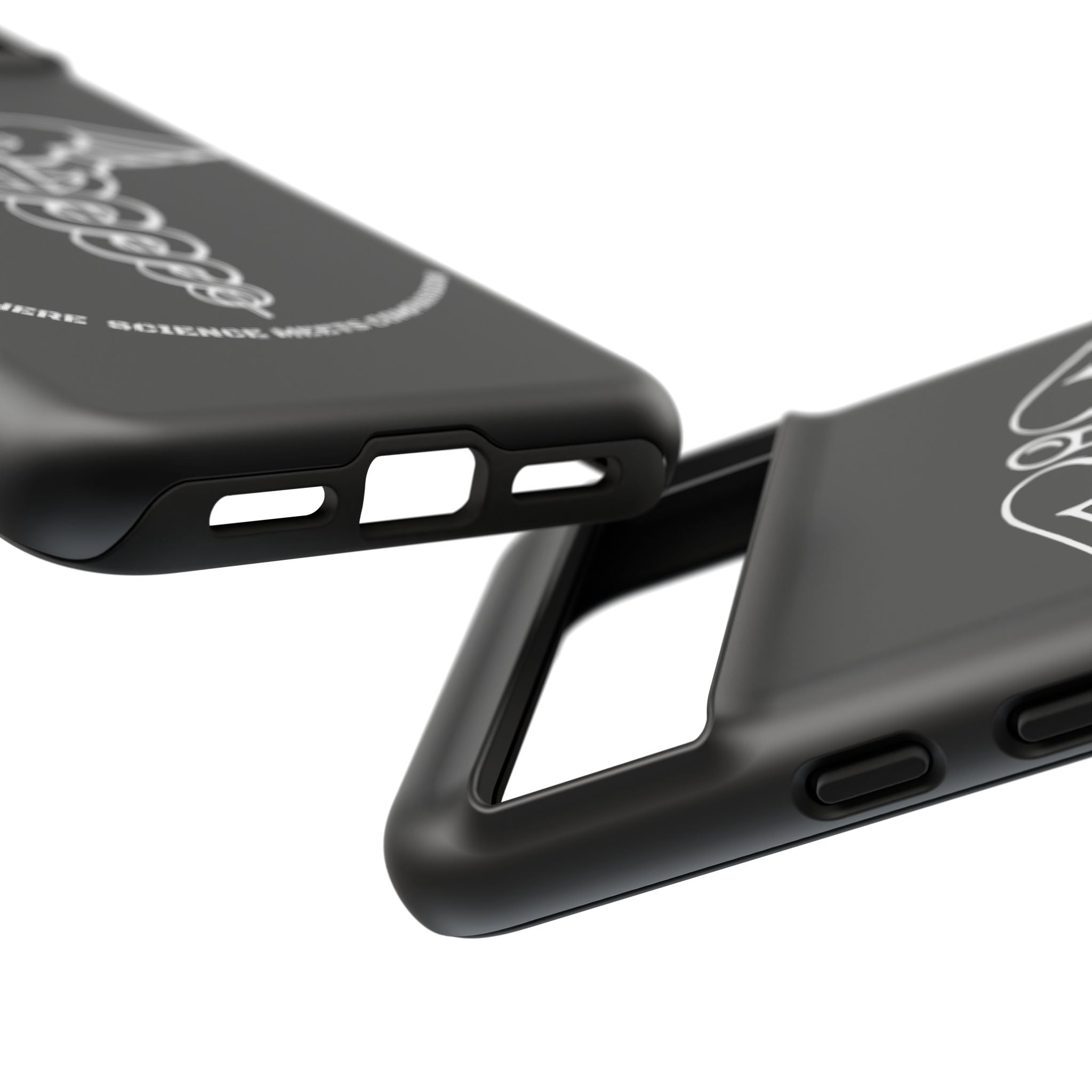 Medical Caduceus Phone Case — "Where Science Meets Compassion" Protective iPhone Cover