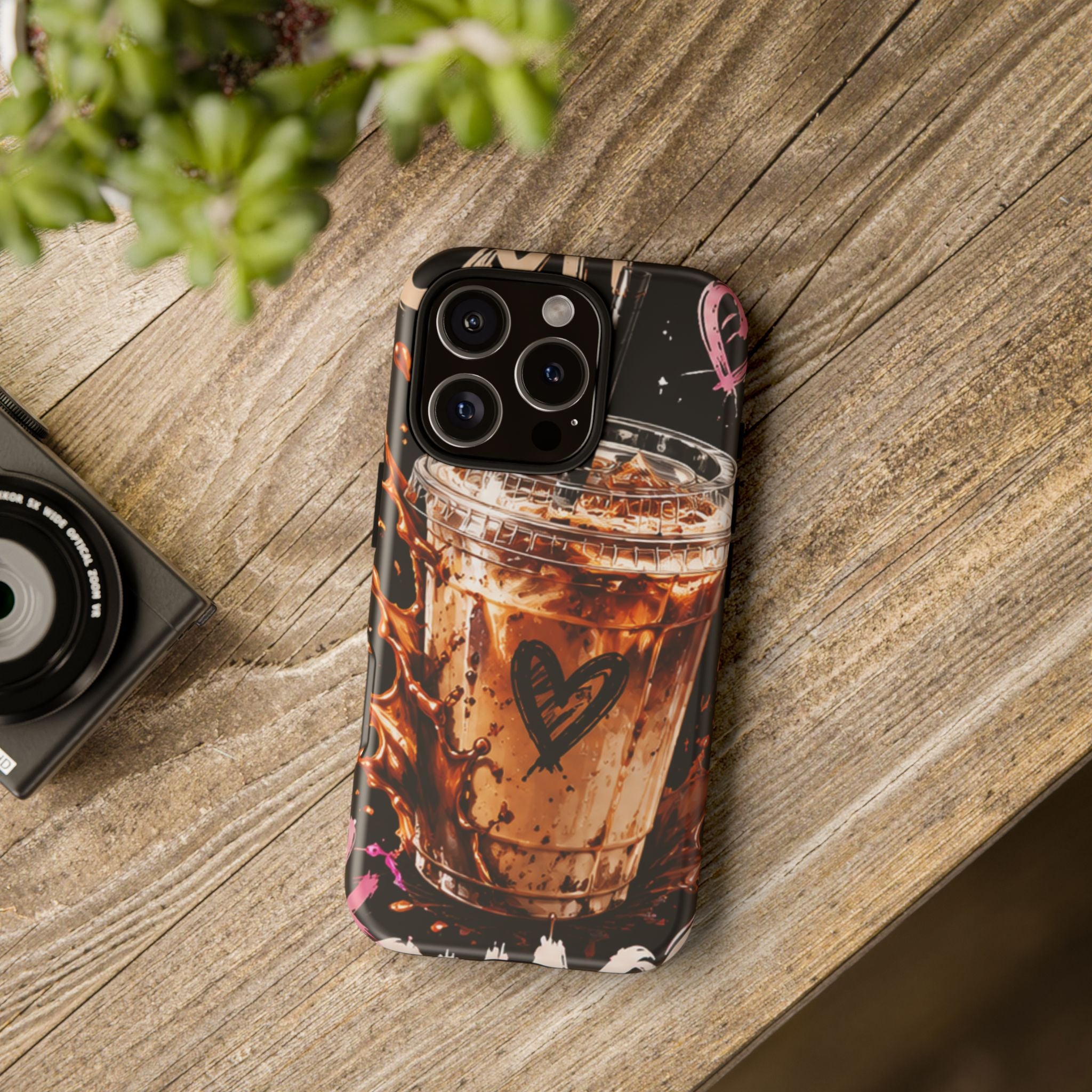 Iced Coffee Phone Case – 'Iced Coffee latte: Stylish Protective Case